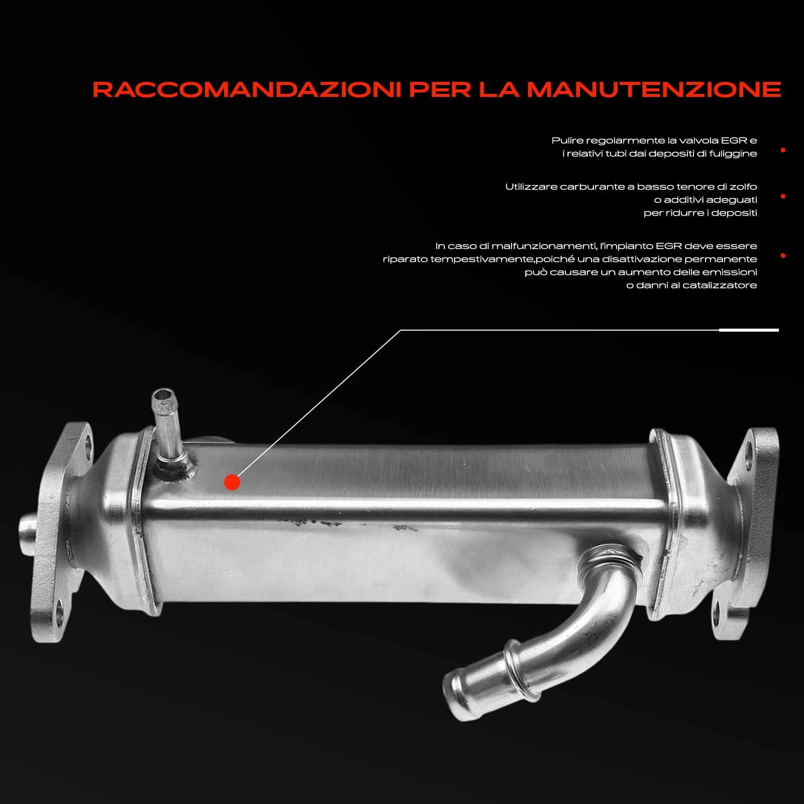 Frankberg Valvola EGR Valvola di ricircolo dei gas di scarico 5801365304 | Compatibile con: Ducato Van 250, Ducato pianale/telaio 250, Ducato Bus 250