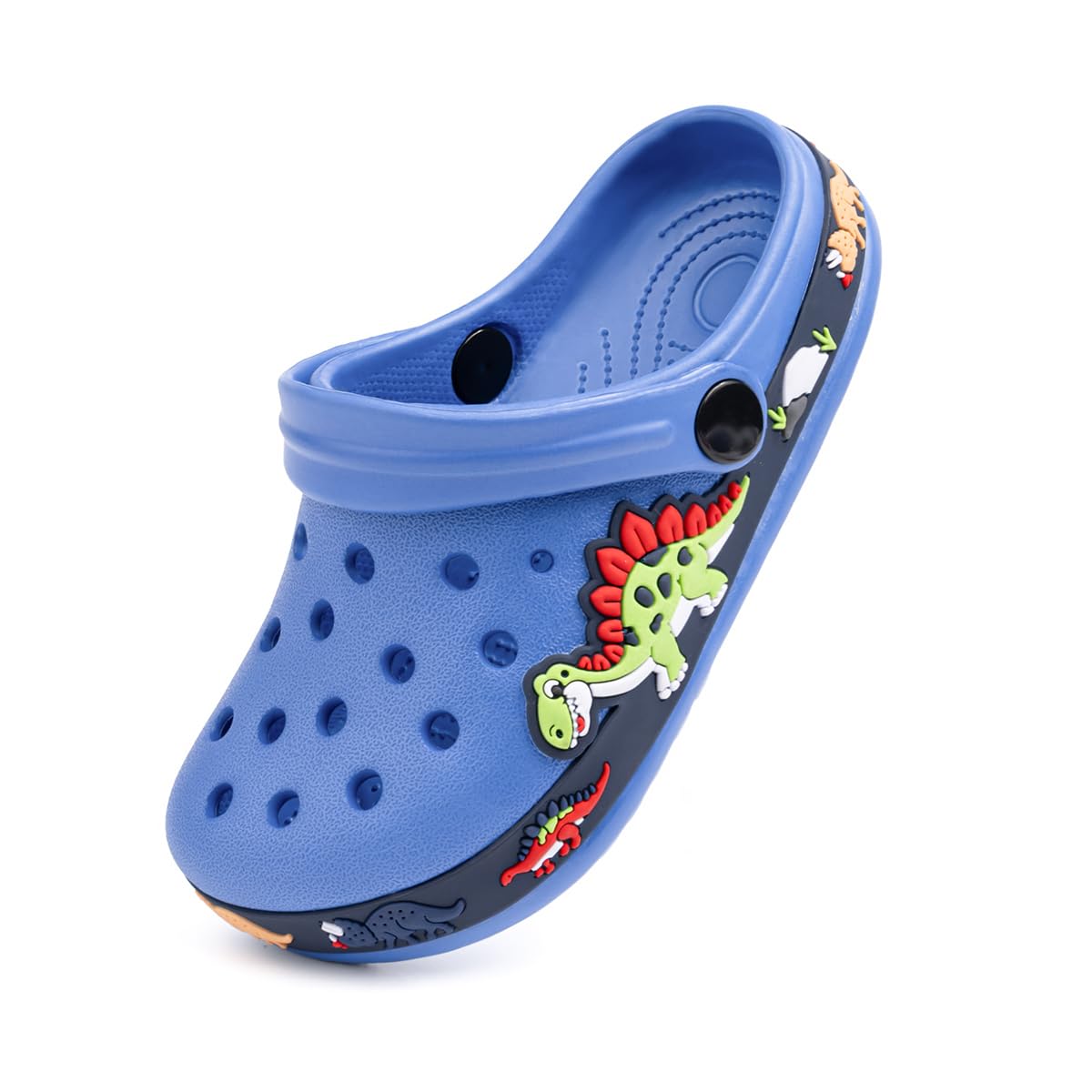 Miamooi Toddler Girls Boys Clogs Cute Cartoon Garden Water Clogs Little Kid Non-Slip Slides Indoor Outdoor Waterproof Beach Sandals Slip-on Beach Pool