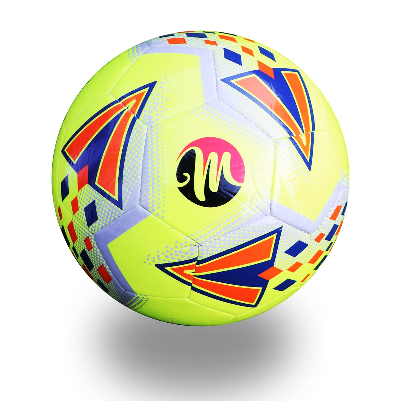 PROSTYLE SPORTS Training/Match Football | a club and league level training ball Size 3, 4 & 5 (4, Yellow (Pack of 1))