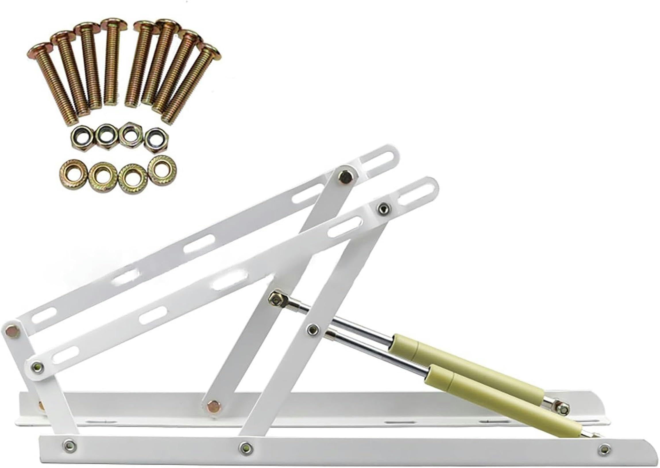 Kit di sollevamento per letto con meccanismo idraulico pneumatico per risparmiare spazio in progetti fai da te