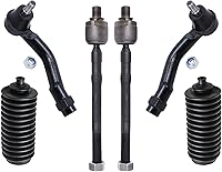 Vista 3 de Detroit Axle - Kit de suspensión delantera de 12 piezas para Hyundai 2005-2009 Tucson, Kia 2005-2010 Sportage, 2 rótulas inferiores, 4 barras