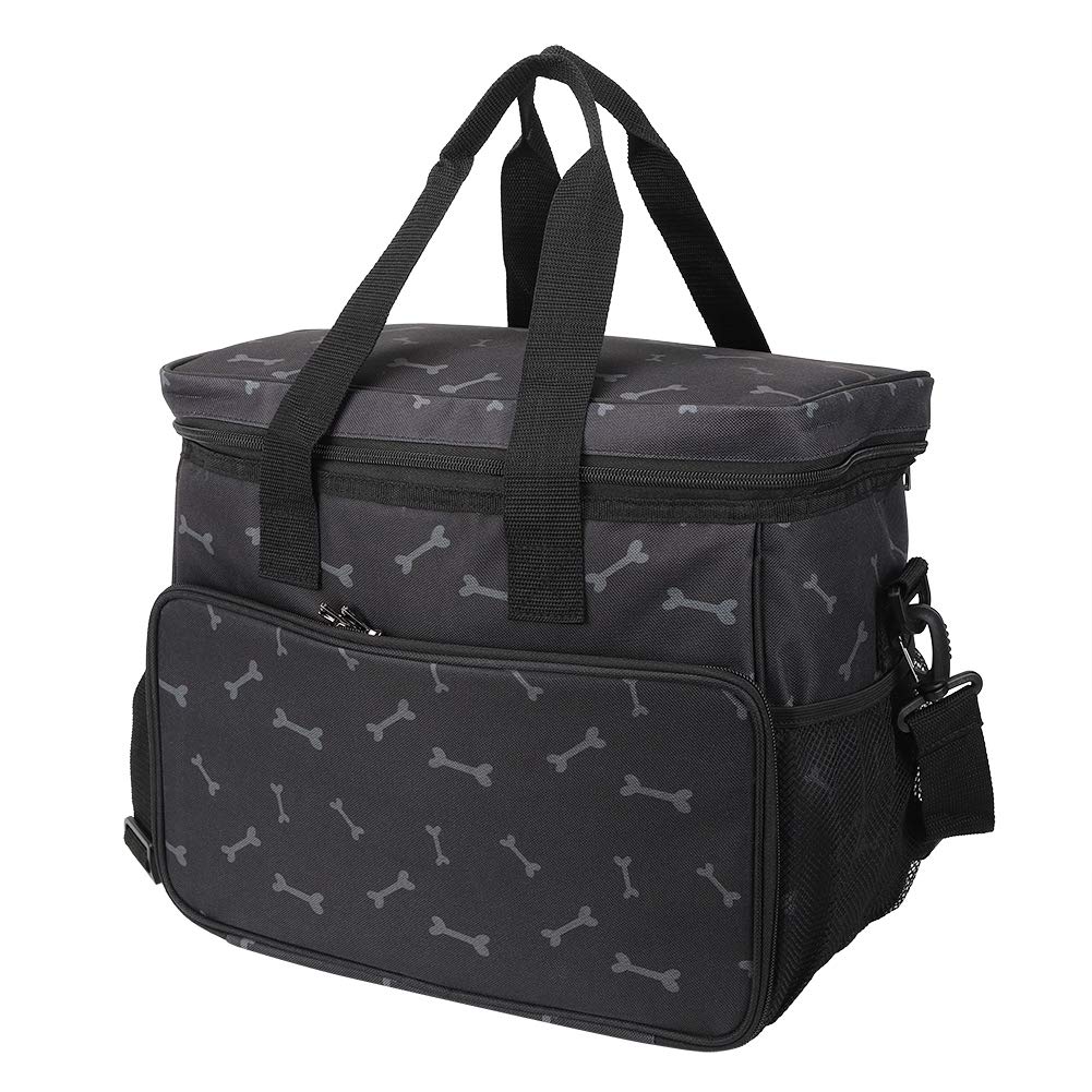 Bolsa de Viaje para Mascotas Organizador de Viaje para Mascotas Organizador de Almacenamiento para Gran Capacidad Forro Impermeable de Tela Oxford a Prueba de Fuga