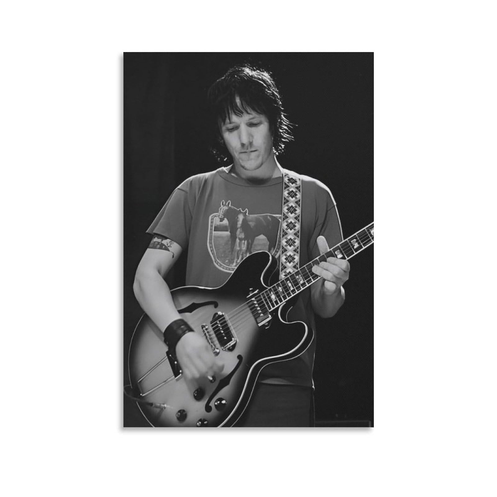 Fcoin Unframe-Style Elliott Smith Canvas Poster Artworks Canvas Poster Wall Art Prints Home Modern Decor 20X30inch(50X75cm)
