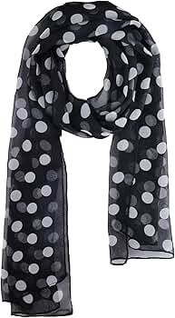 小物 SCARF HAT (S) / Dot Chiffon-Black SCARF HAT (S) / Dot Chiffon-Black