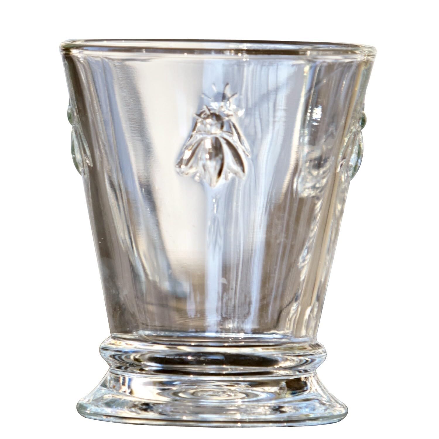 LOBERON Wassergläser 6er Set Abeille, klar | mit Bienenmotiv, La Rochère, robust und spülmaschinenfest, Küchenutensilien, Tischaccessoire, Glas
