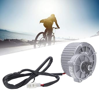 Electric Motor, Professional 450 W 24 V Metal Gear Reduction Electric Brush DC Motor Accessory for DIY Bike Lover