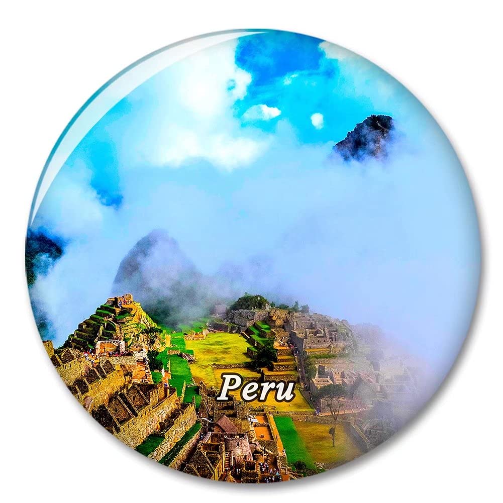 Peru Machu Picchu Fridge Magnet Decorative Magnet Tourist City Travel Souvenir Collection Gift Strong Refrigerator Sticker