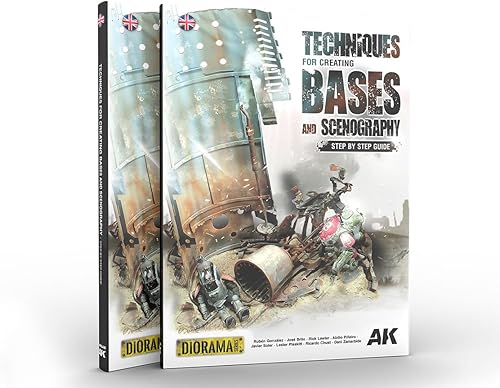 AK Book AK648 Técnicas para crear bases y escenografía (232páginas) (ES)