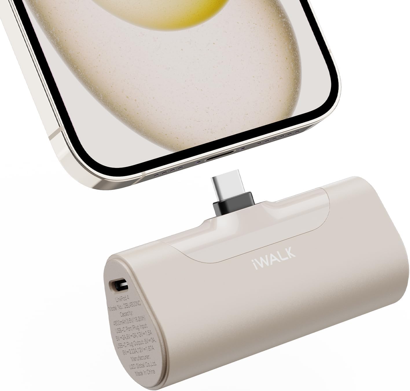 iWALK モバイルバッテリー タイプc 軽量 超小型 【20W急速充電・USB…