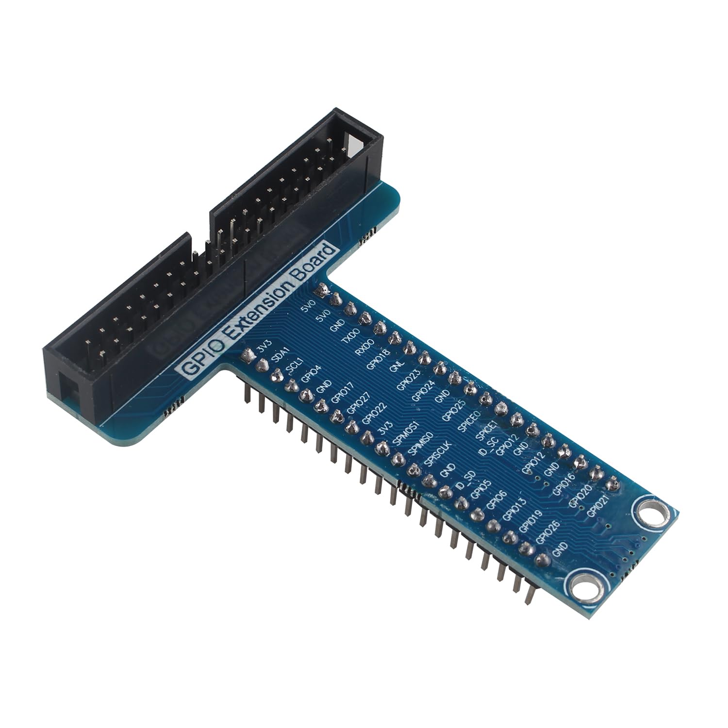 ZDE GPIO Scheda di Espansione Breakout + Cavo a Nastro Piatto GPIO a 40 pin + Breadboard Compatibile con Raspberry Pi 5 4B 3B+ 3B 2B B+