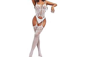 Sexy Fishnet Bodystocking for Curvy Women - Stretchy, No Panty Included