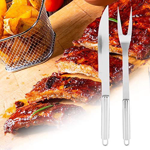 Set de herramientas para BBQ 9 piezas acero inoxidable miniatura 5