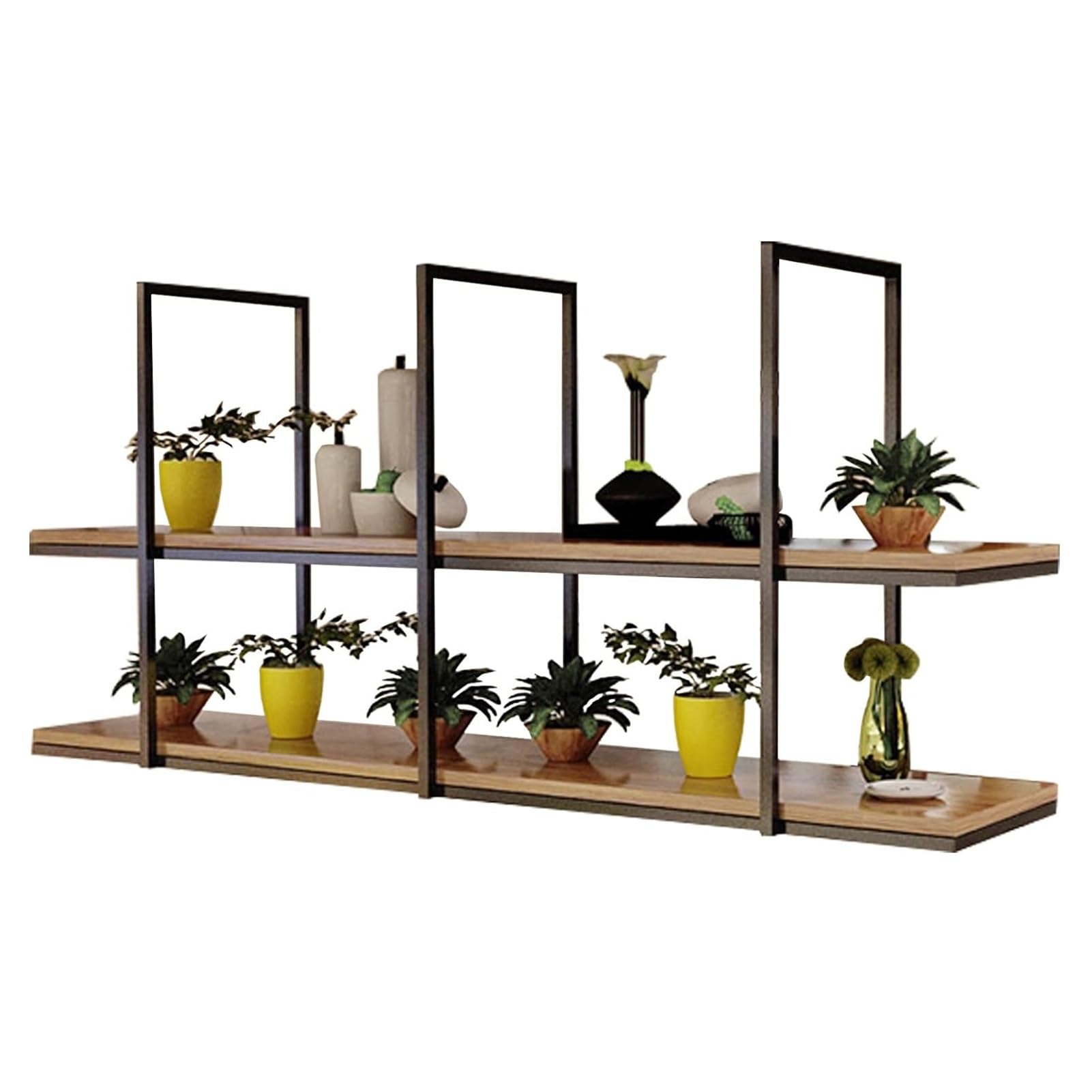 Étagères flottantes de plafond 120x30x80 cm pour bouteilles de vin