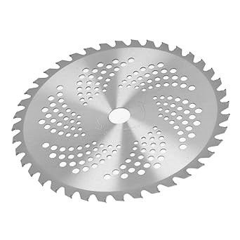 Brushcutter Cutter Blade, 40T Replacement High Speed ??Steel Grass Cutter Saw Blade 1.4mm thick (for garden weeding)