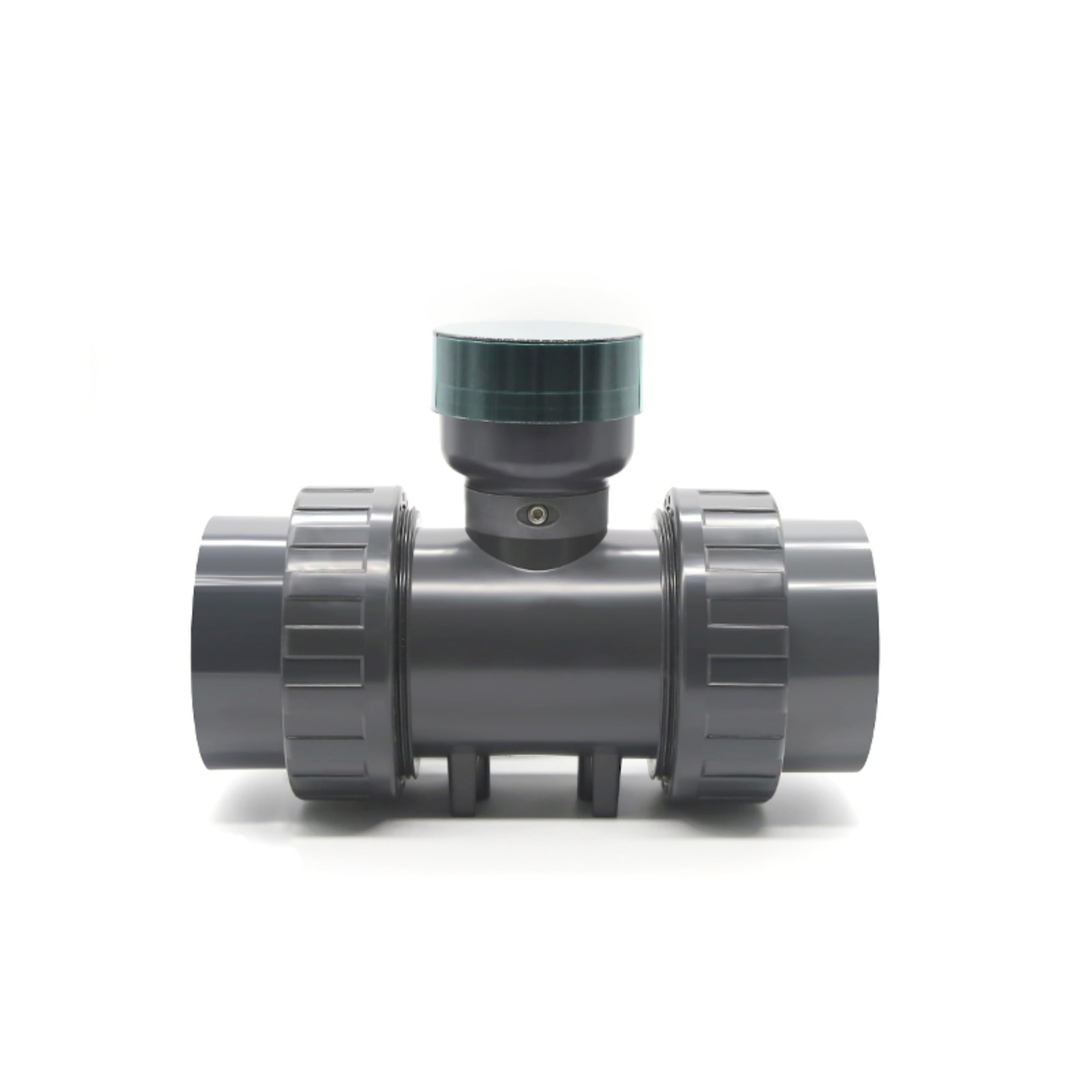 Sensor de Flujo de Agua con Pantalla Digital de 1-1/2 Pulgadas, caudalímetro, Control Remoto de transmisión de señal, Pantalla de Control de Flujo de Agua