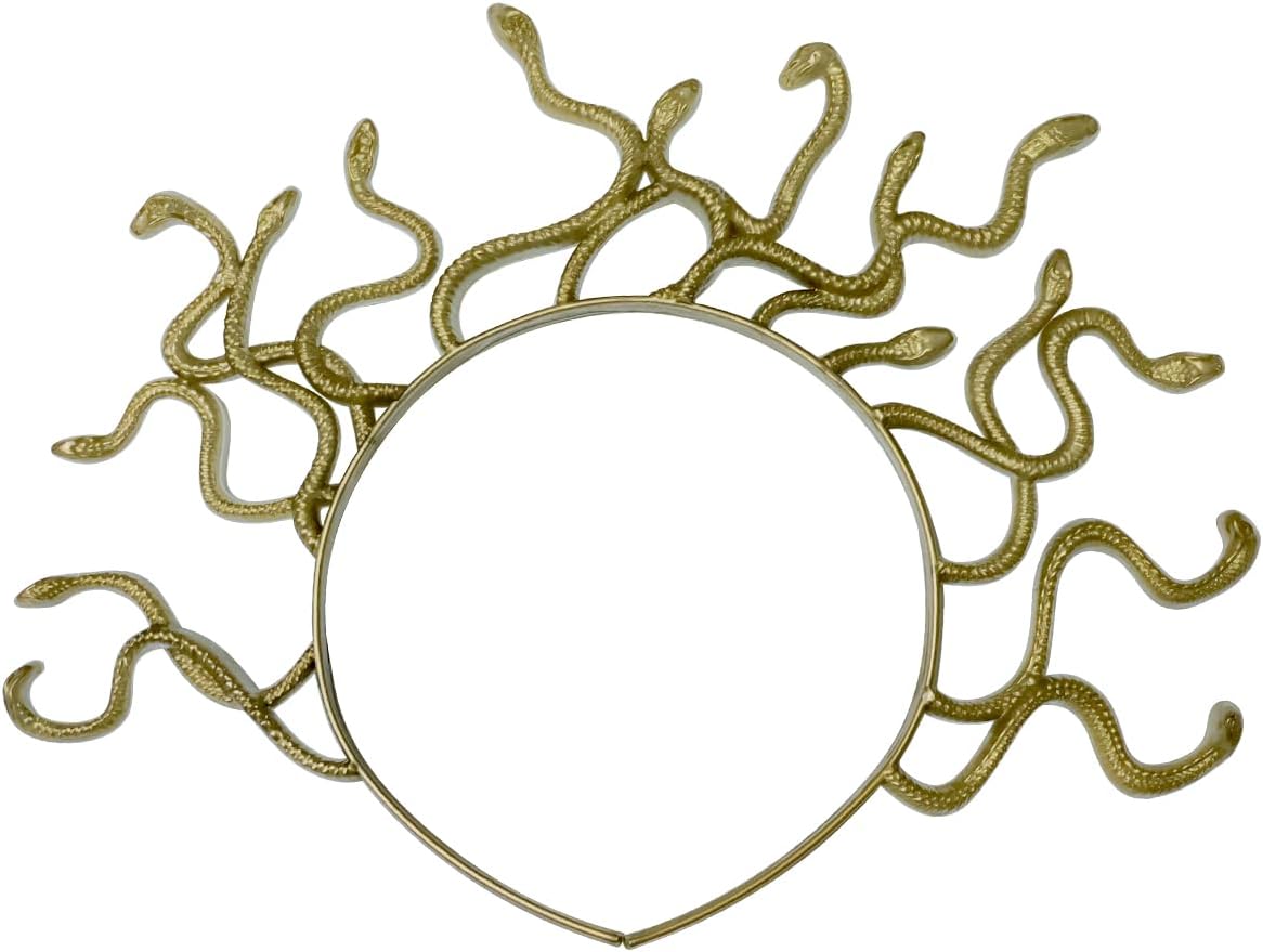 Medusa Snake Costume Headband, Medusa Headpiece Halloween Cosplay Party Supplies