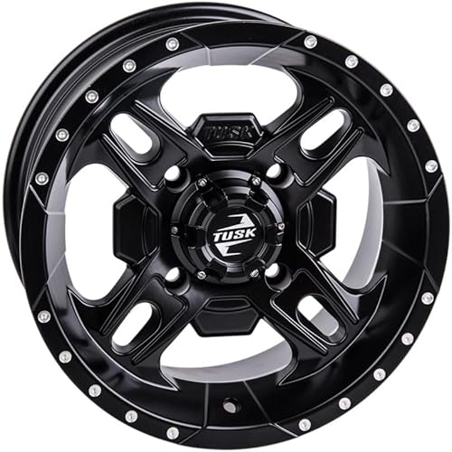 Miniatura 5 de 4/156 Tusk Beartooth Wheel 14x7 4.0 + 3.0 Matte Black