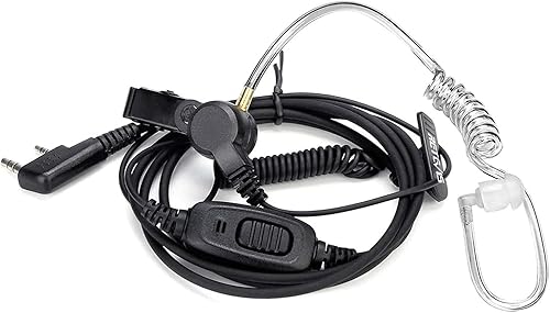 Miniatura 10 de Retevis H-777H Walkie-Talkies con cargador de banda de 6 vías, radios de 2 vías con auricular, pantallas de segmento LED ocultas, linterna, USB-C,