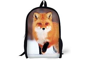 Functional Fox Backpack In Vivid 3D Design