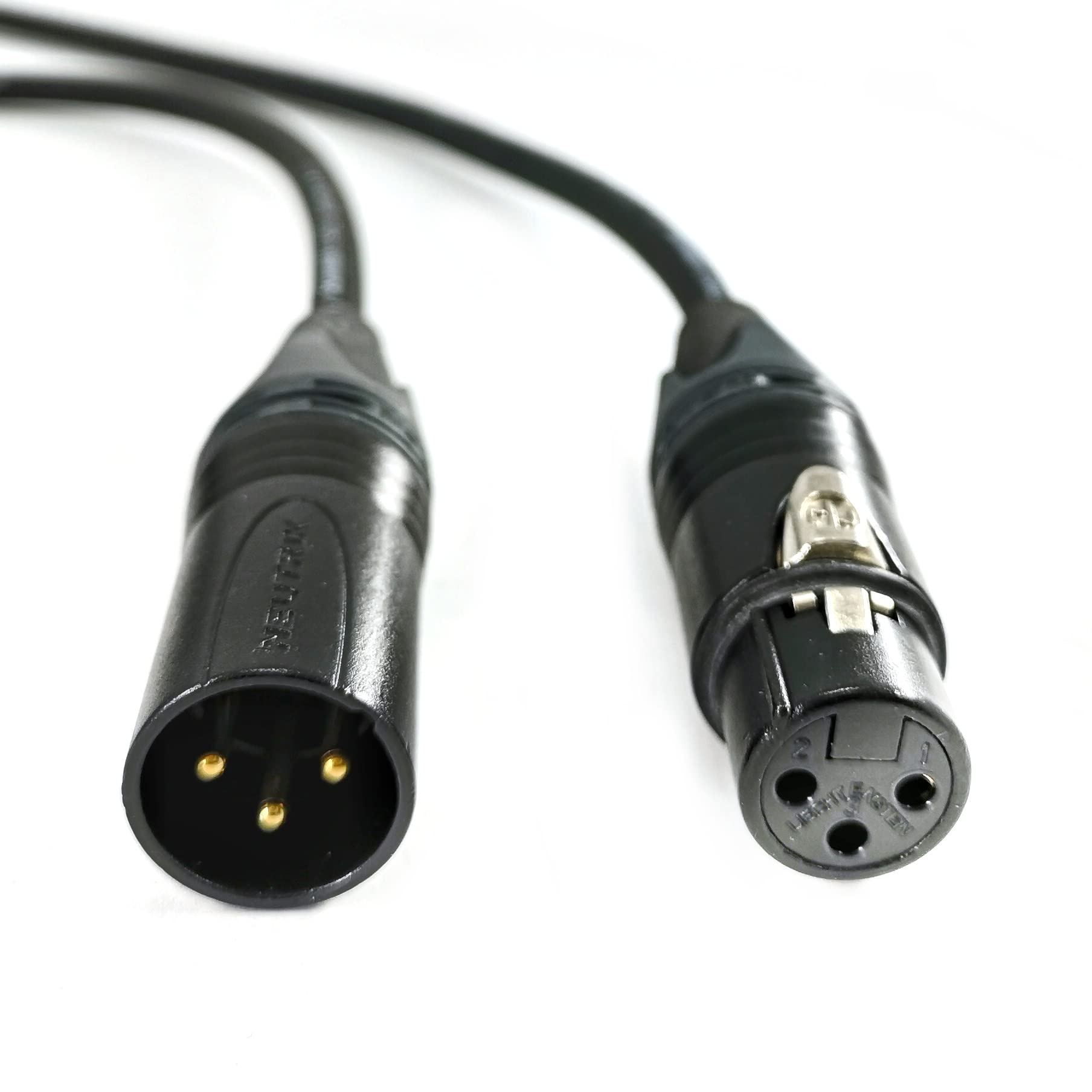 Cavo per microfono XLR a 3 poli altamente flessibile con SC-Source MKII 0,25 mm² NEUTRIK® XX maschio – SC-XLR-SRC-NC3XX-B-4000-SW – 131.23 ft