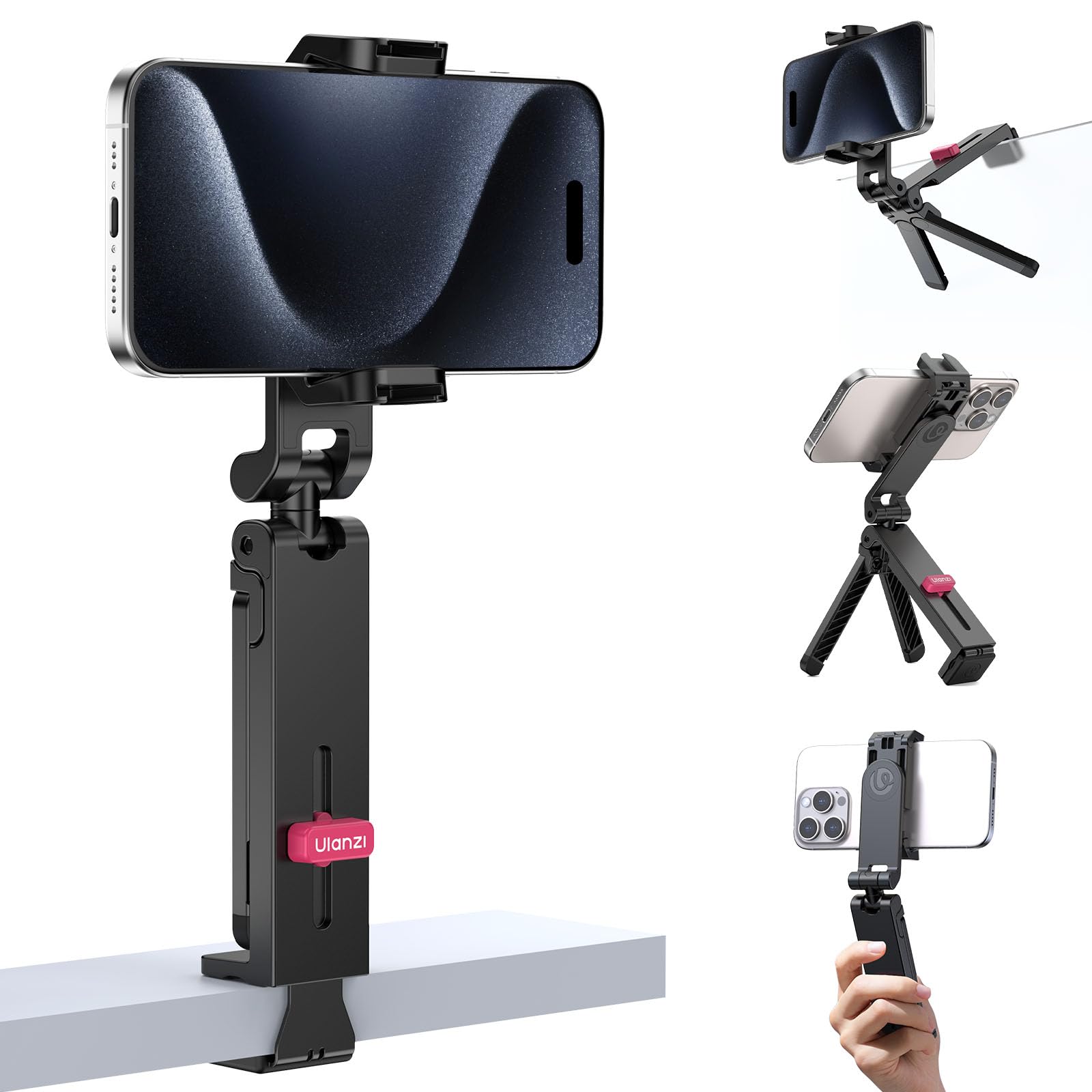 Amazon.co.jp: Ulanzi MA89スマホ 三脚 小型 ミニ三脚 多機能スマホ
