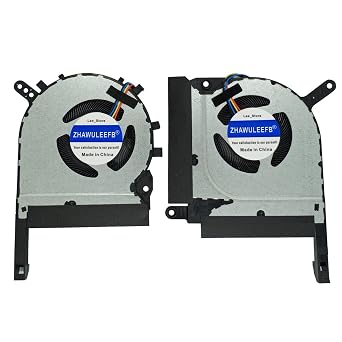 Replacement New CPU +GPU Cooling Fan for ASUS A15 A17 FA506Q FX506H FA706I FA706Q FA706QR FX706HCB DFS5K22B056738 13NR0600T05011 FNCX 5V 0.5A DFS5K221153718 13NR0600T04011 FNCY DC5V 0.5A