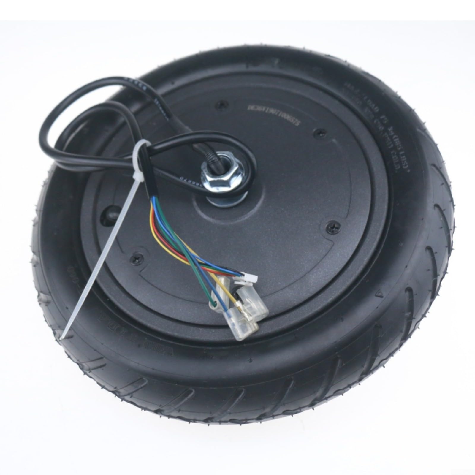 Motor de repuesto de 250 W con scooter eléctrico de neumático de 8.5 pulgadas, unidad de accionamiento de alto rendimiento, color negro