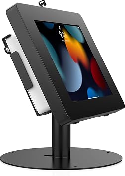 Premium Retail POS Stand CTA Upscale Tablet Kiosk Stand with 360 Rotation & Locking for iPad 11 A16 - Pro 11-inch M4 - Air 11-inch M3- iPad 10th Gen - Galaxy Tab & More Tablets