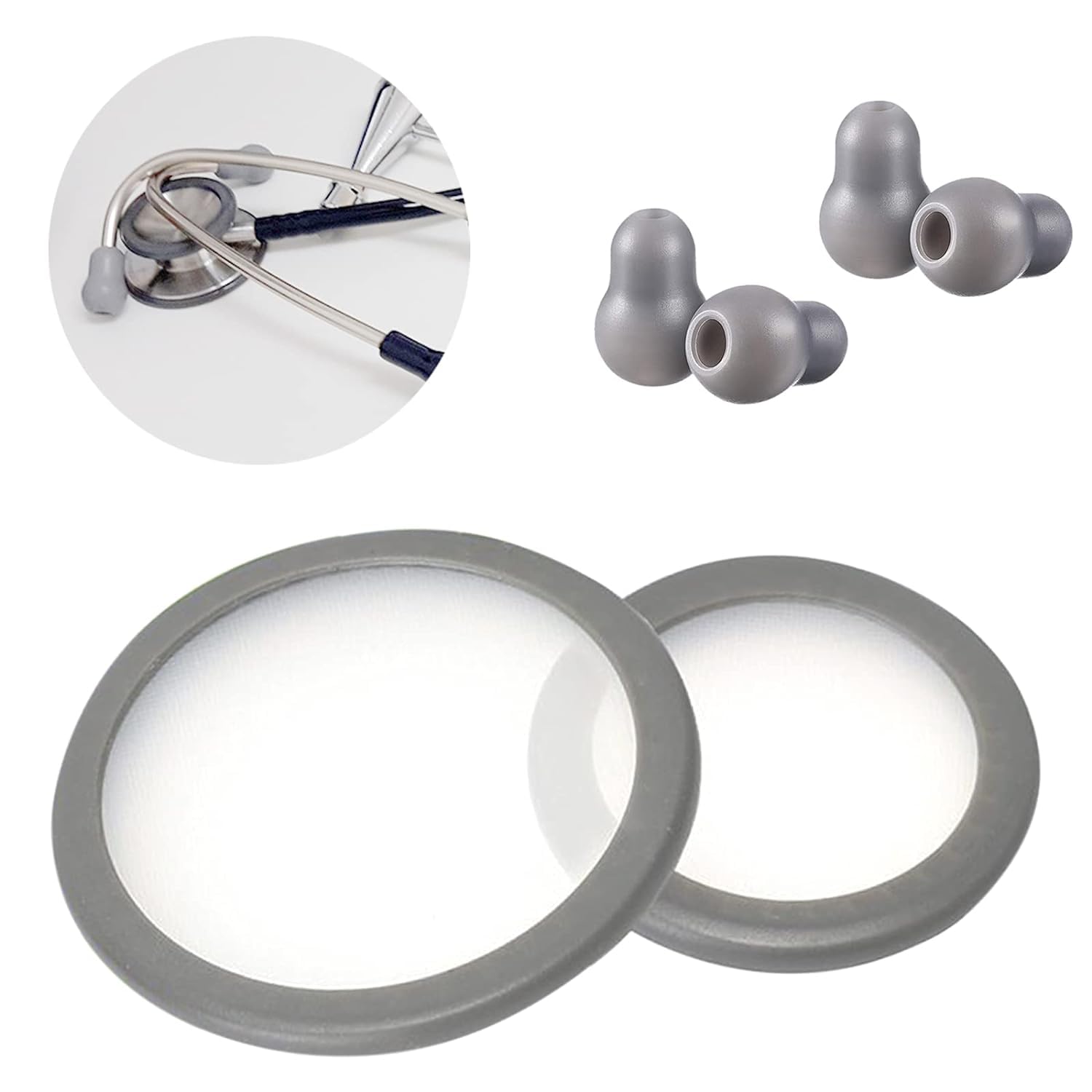 Kit di Pezzi di Ricambio Fonendoscopio Littmann Master Cardiology