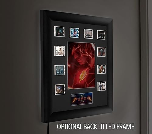 Miniatura 7 de Trend Setters DC Comics - The Flash - Flash - FilmCells - Presentación de mini montaje de FilmCells de 11 x 13 pulgadas - Diez (10) clips de