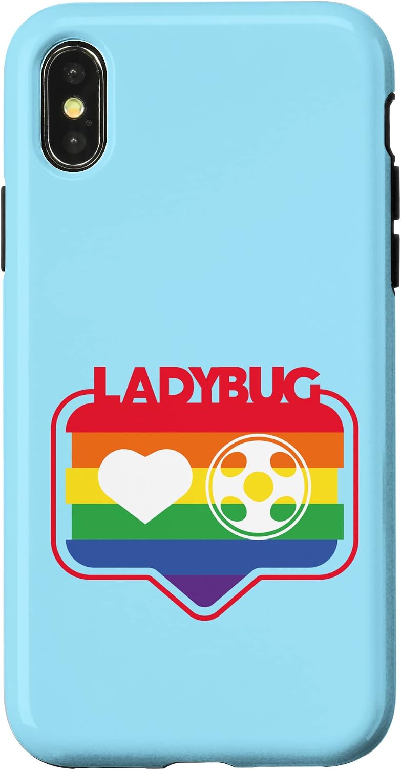 iPhone 12 mini Miraculous Ladybug Rainbow Collection with Ladybug Case