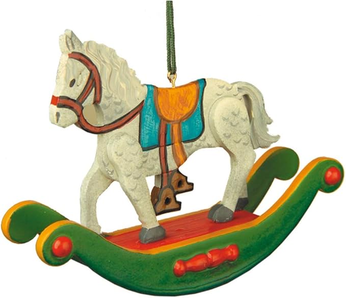 Hubrig-Volkskunst Baumbehang Schaukelpferd * Höhe 7cm