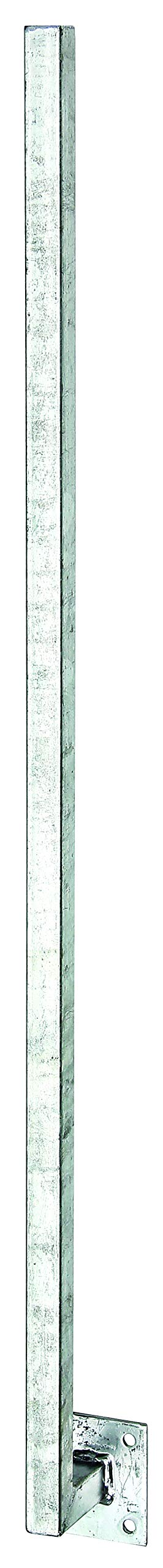 Alberts 700232 Poste universal, Soldado con una distancia de 70 mm sobre la pletina, Para atornillar, Longitud 1150 mm, Poste 30 x 30 mm