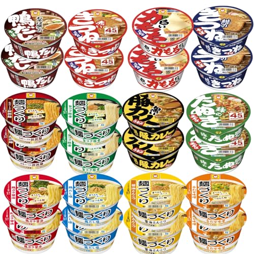マルちゃん 詰め合わせ セット 12種24食ココナッツ クラッカー付き
