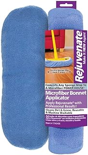 Rejuvenate Microfiber Bonnet Applicators Fits Standard 9â€ Sponge Mop Head - Washable and Reusable Microfiber Mop Bonnets â€“ Pack of 1(Package may vary)