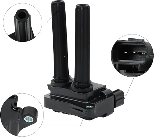 Miniatura 6 de Paquete de 8 bobinas de encendido UF504 y 16 bujías de iridio LZFR5CI-11 compatibles con Dodge Durango Challenger 2009-2019 Charger 2009-2020 para