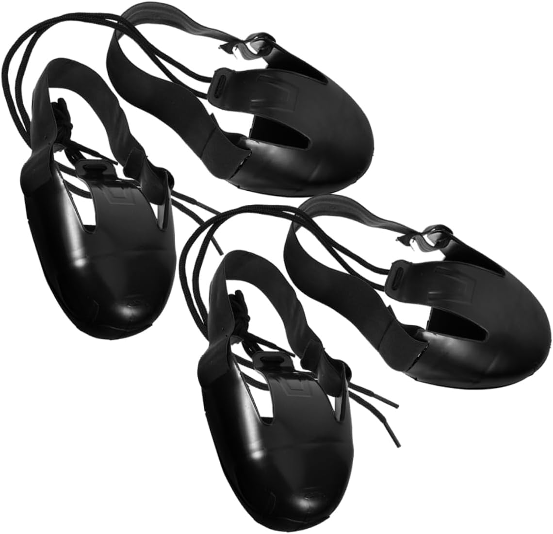 PRETYZOOM 2 Pairs Safety Toe Shoe Covers Overshoes for Men and Women Reusable Non-Slip Protective Boot Covers for Industrial Use Universal Fit Waterproof Material