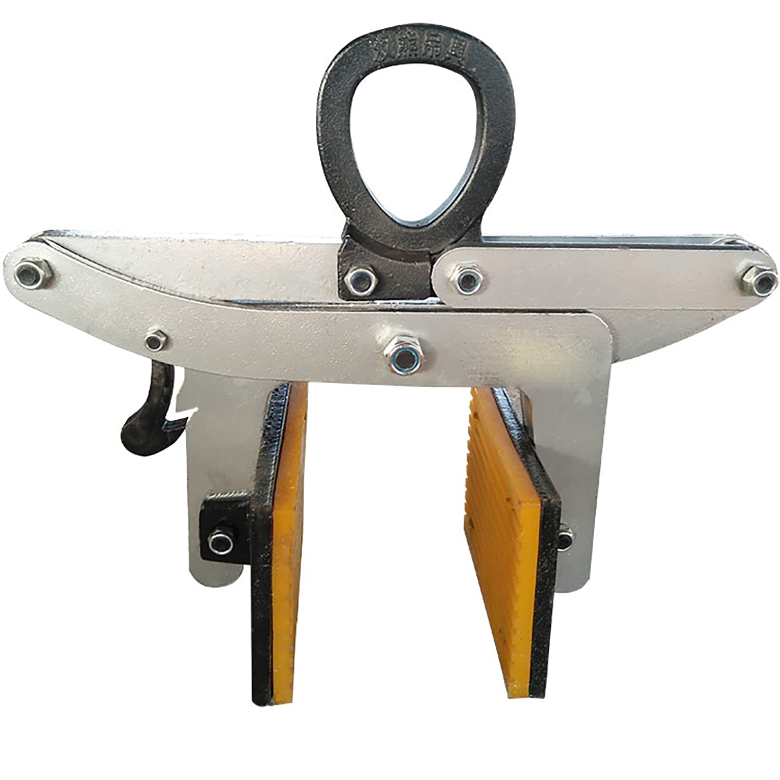 QUSYZD Rectangular Groove Fixture, Slate Spreader, Lifting Clamps for Stone Transportation, Factory Hoisting and Road Construction,Red,320kg,Silver-500kg