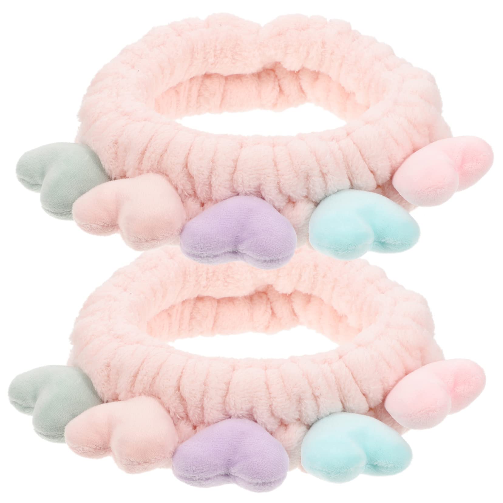 minkissy 6pezzi Fasce Elastiche Per Makeup e Accessori Per Fascia Per Rosa Per e Del