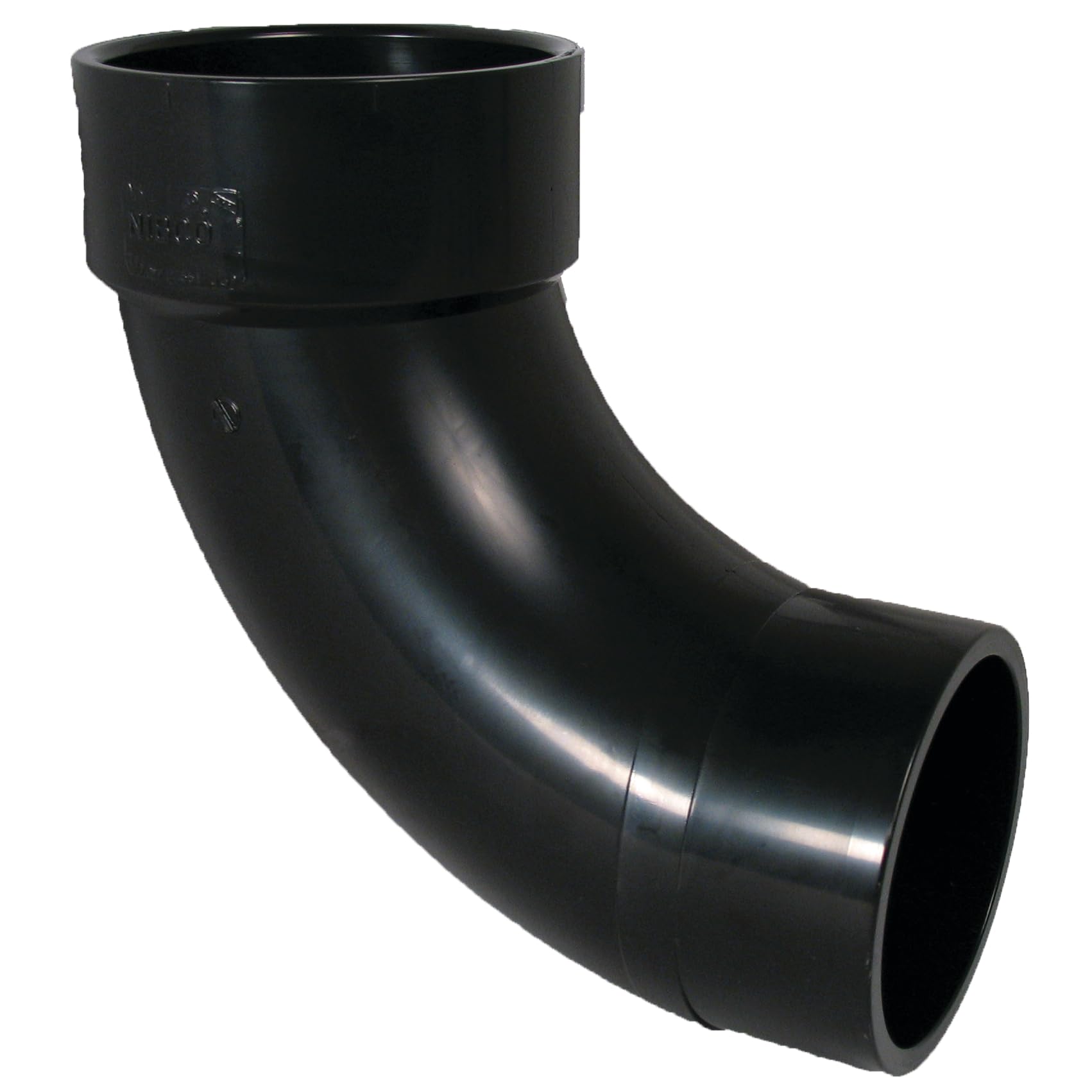 NIBCO Fig No 5807-2-LT, 1-1/2 in. ABS DWV 90 Degree Long Turn
