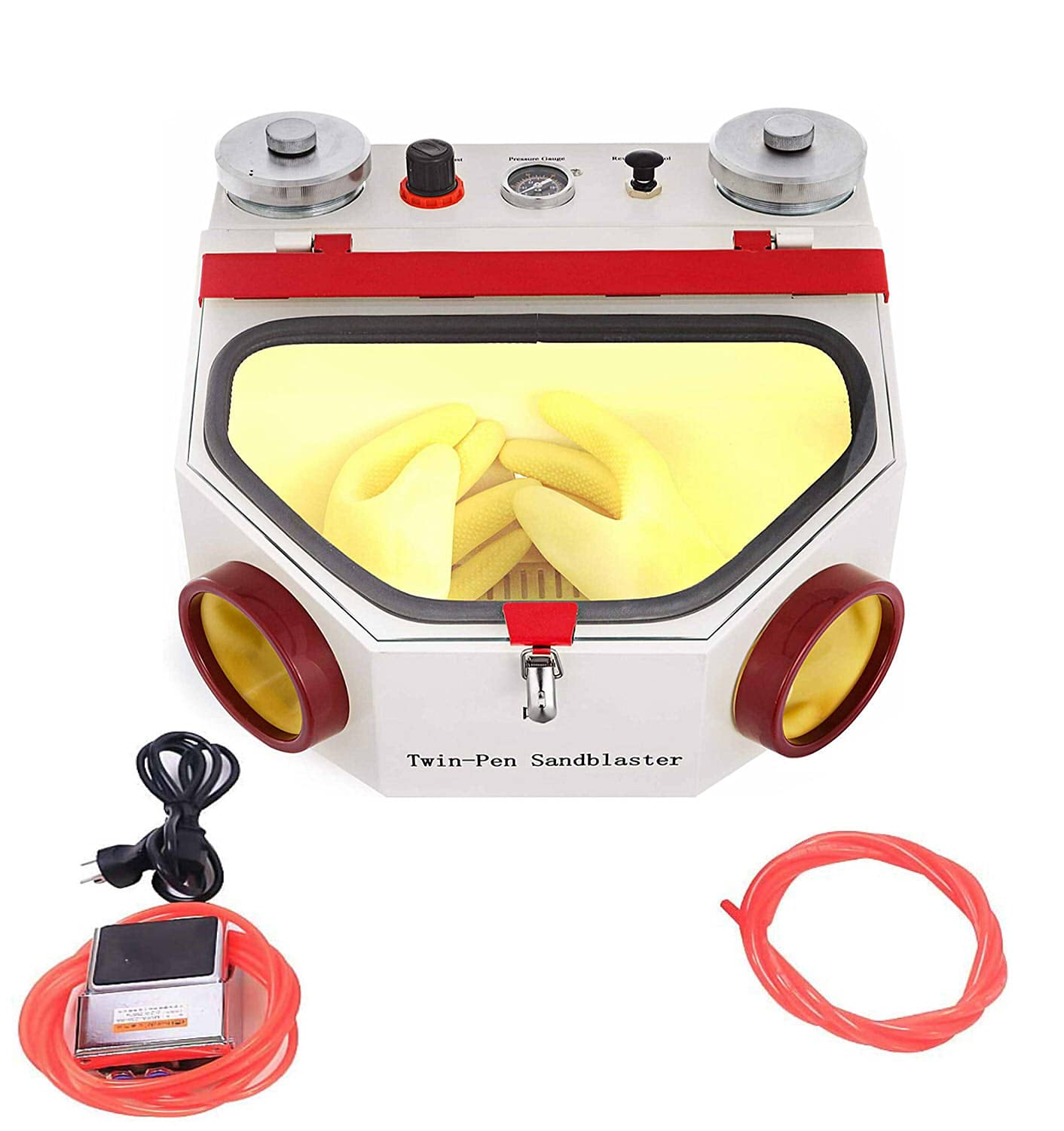 BONEW DoublePen Fine Sand Blasting Machine Dental Lab Sandblaster