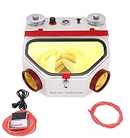 Vista 1 de BONEW Máquina de chorro de arena fina de doble pluma Laboratorio dental Sandblaster