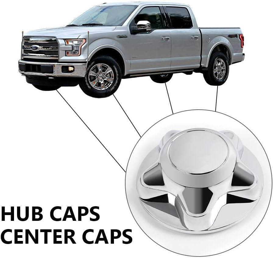 Miniatura 4 de PIT66 Tapones centrales de rueda compatibles con F150Ford Expedition 1997-2003