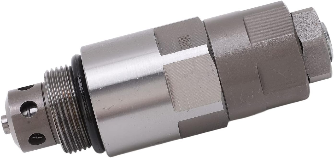 Auxiliary Overflow Valve,Steel Overflow Valve Auxiliary Overflow Valve Excavator Safe Valve Steel Overflow Valve with Premium Mechanical Behavior for KOBELCO Excavator