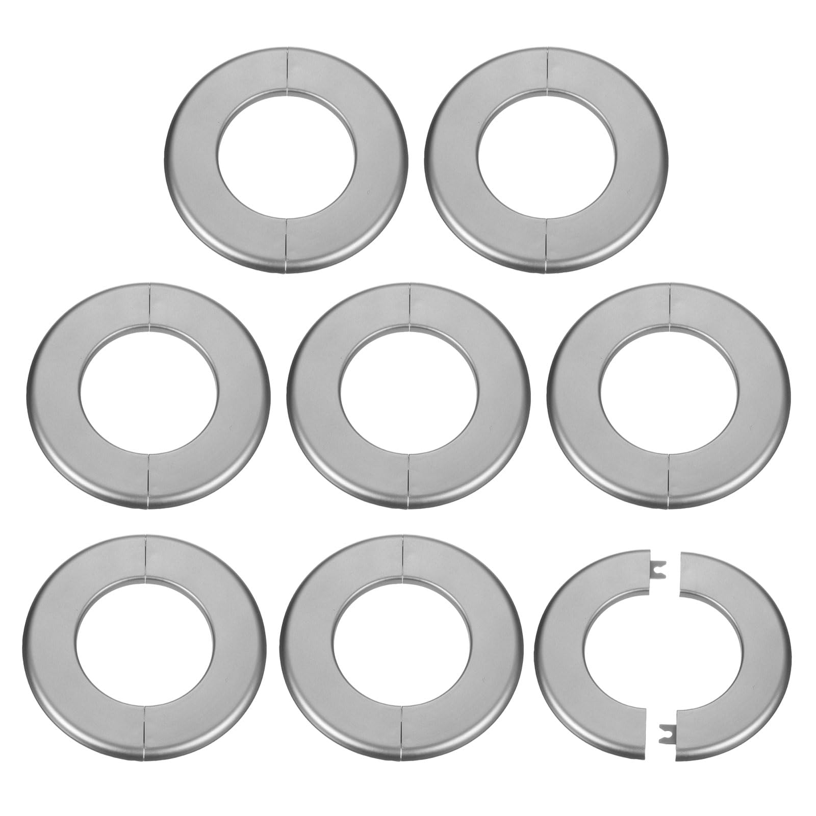 Cubra juntas rotas de azulejos con la brida dividida de 78 mm autoadhesiva de plástico ABS