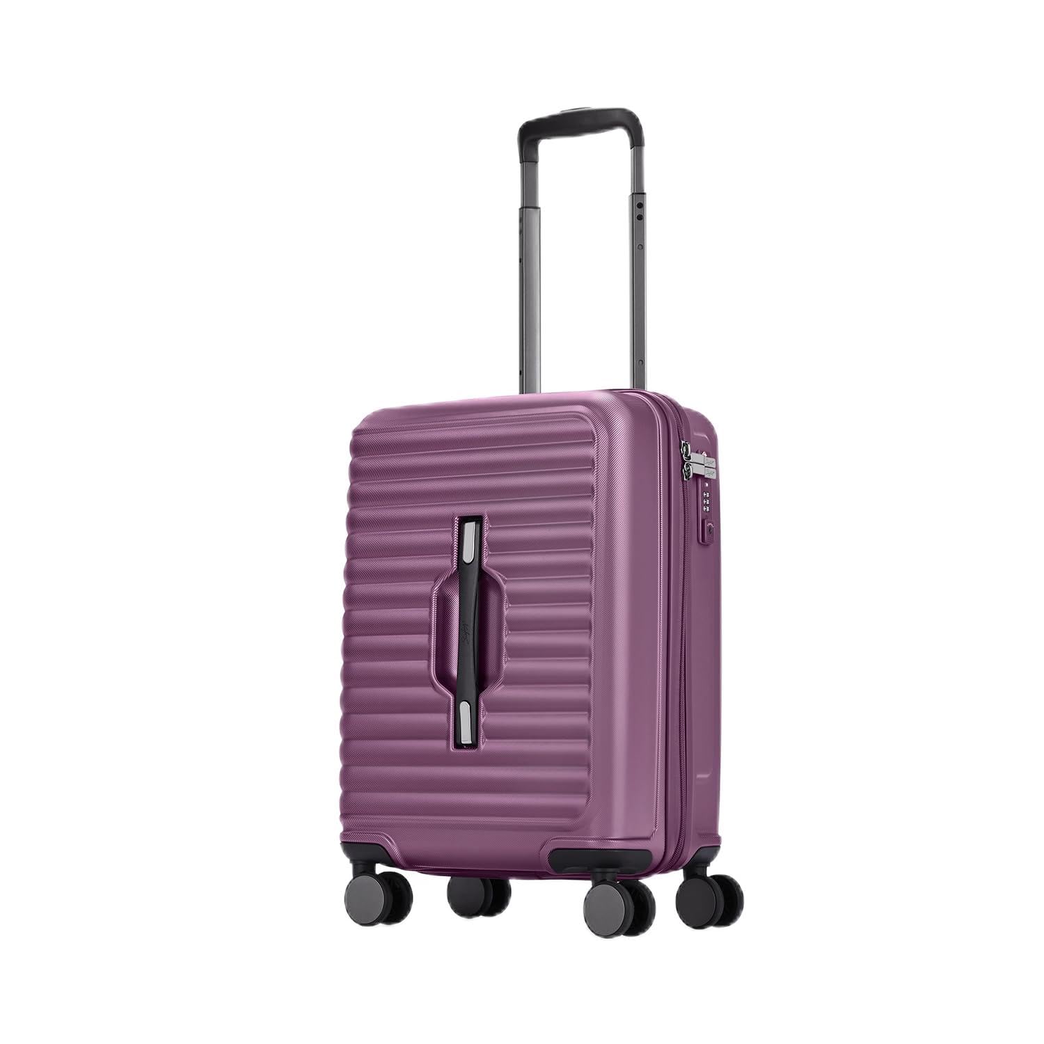 skybags Polycarbonate Trunk Cabin Trolley Bag, 55cm | Small Double Spinner Hardsided Luggage with Smooth 8-Wheel & TSA Lock | Suitcase for Travel | 5-Year International Warranty (Magenta)-picture-15