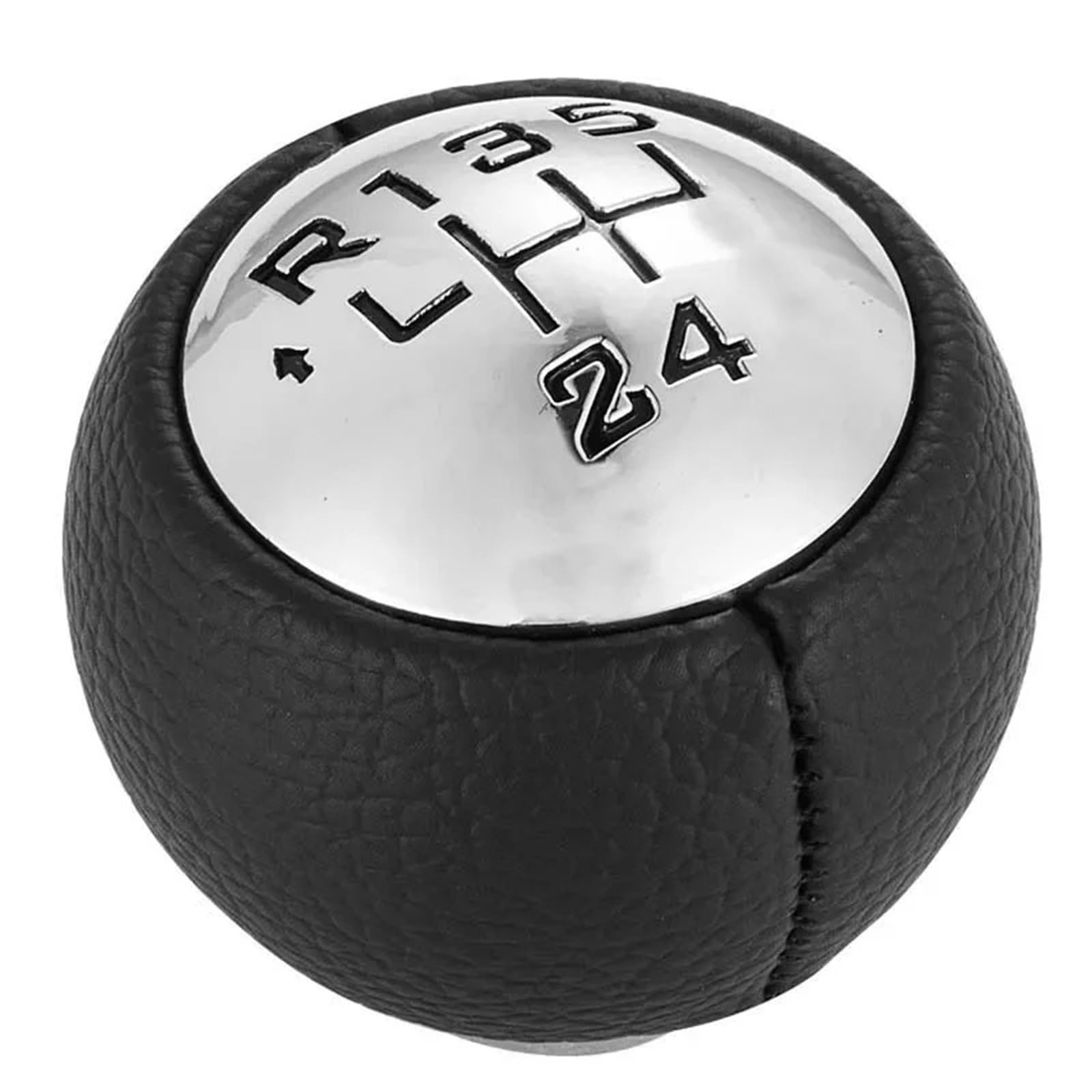 Xexjhqq 5 Speed Gear Stick Knob For Peugeot 307 308 3008 407 5008 807 Gear Stick Knob Head Lever Adapter Manual 6-Speed Transmission(5 Speed)
