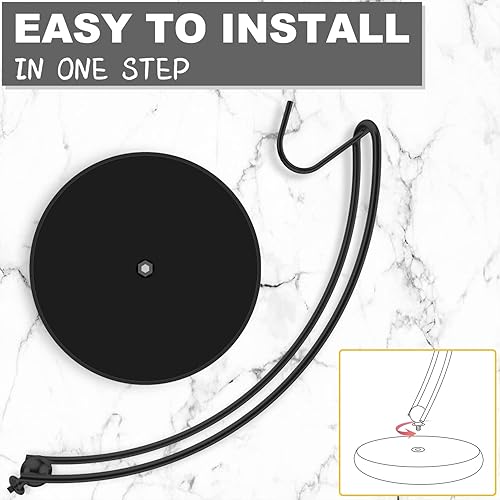 Miniatura 6 de Soporte para Plátanos  Colgador de Árbol de Plátanos Moderno Patentado con Base de Madera, Estante de Plátanos de Acero Inoxidable para Uso en la