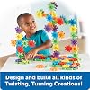 Learning Resources Gears! Gears! Gears! Súper set de construcción, juguetes STEM, juguetes de construcción, engranajes para niños, 150 piezas, edades 3+, azul 3