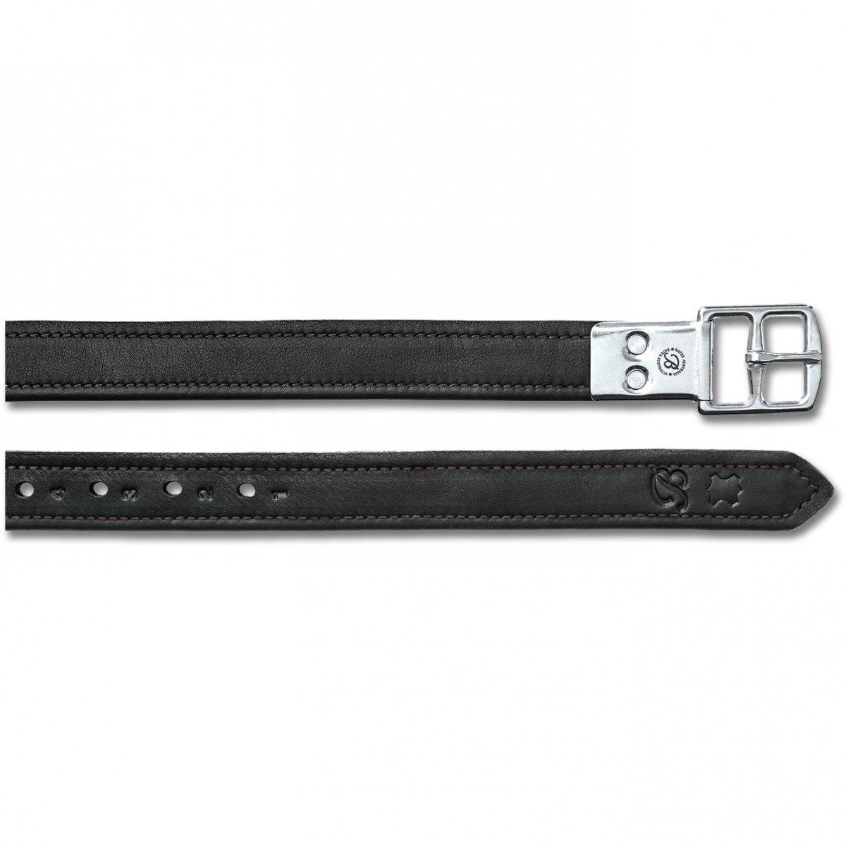 Bates Stirrup Leather Luxe 58 Black